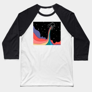 Painted the space Baseball T-Shirt